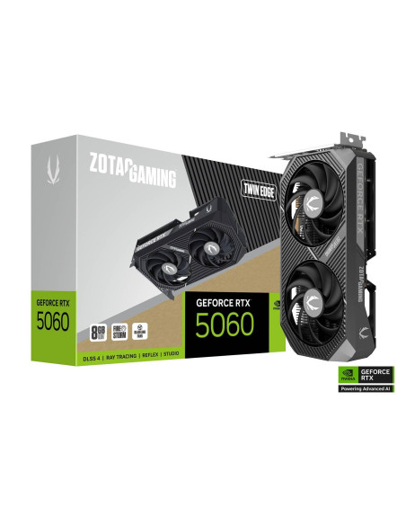 Видео карта ZOTAC GAMING RTX 5060 Twin Edge 8GB GDDR7