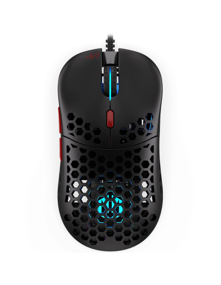 Endorfy LIX Plus Gaming Mouse, PIXART PAW3370 Optical Gaming Sensor, 19000DPI, 59G Lightweight design, KAILH GM 8.0 Switches,