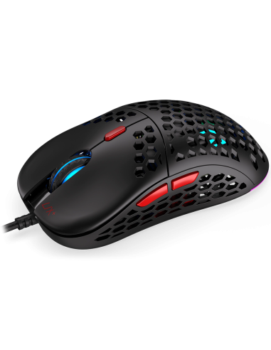 Endorfy LIX Plus Gaming Mouse, PIXART PAW3370 Optical Gaming Sensor, 19000DPI, 59G Lightweight design, KAILH GM 8.0 Switches,