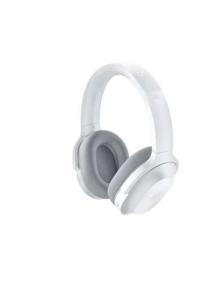 Razer Barracuda, Mercury White, Wireless Multi-platform Gaming and Mobile Headset, Razer TriForce 50mm Drivers, Dual Integrat