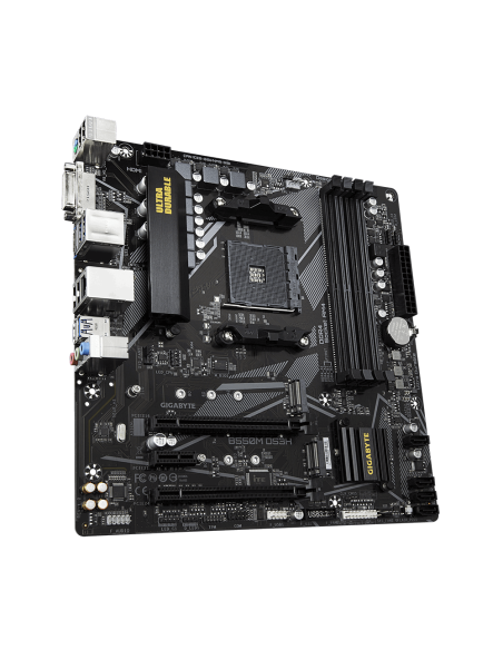 Дънна платка GIGABYTE B550M DS3H, Socket AM4, 4 x DDR4