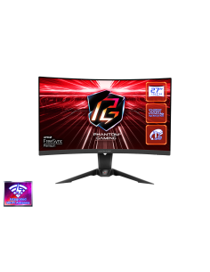 Геймърски Монитор ASRock PG27Q15R2A 27-quot, QHD (2560X1440) 1500R VA