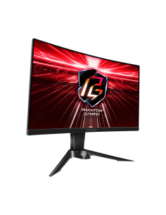 Геймърски Монитор ASRock PG27Q15R2A 27-quot, QHD (2560X1440) 1500R VA 2