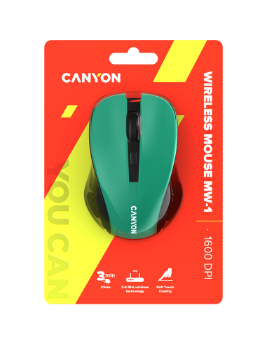 CANYON mouse MW-1 Wireless Green
