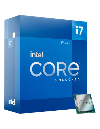Процесор Intel Alder Lake Core i7-12700K, 12 Cores, 3.6GHz, 25MB, LGA1700, 125W