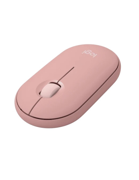 LOGITECH M350S Pebble 2 Bluetooth Mouse - TONAL ROSE - DONGLELESS