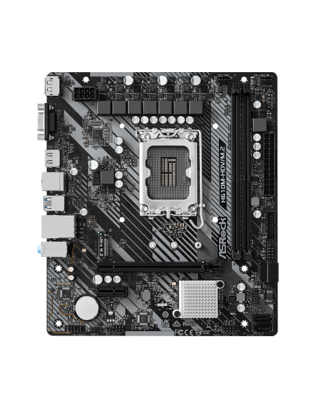 Дънна платка ASRock H610M-HDV/M.2 R 2.0, LGA1700, DDR4, mATX