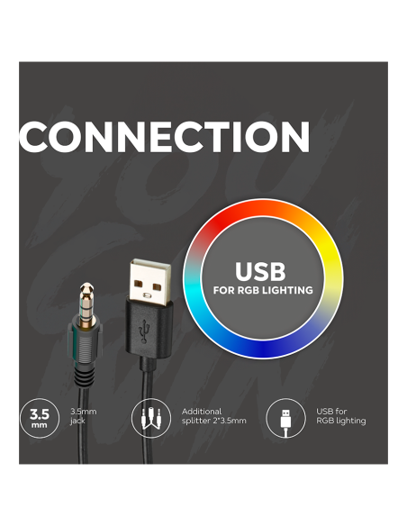 CANYON headset Shadder GH-6 White