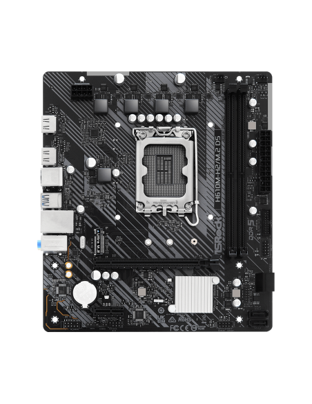 Дънна платка ASRock H610M-H2/M.2, DDR5, mATX