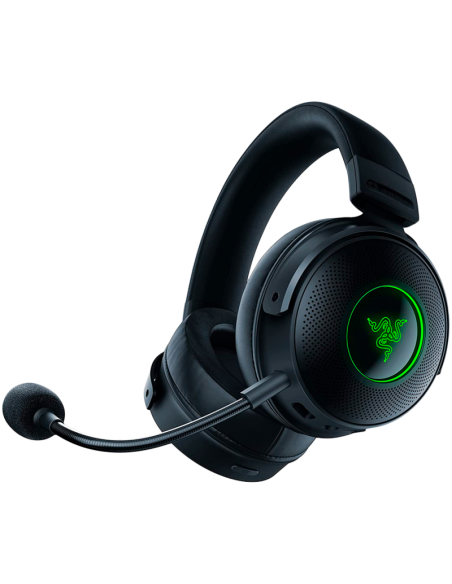 Razer Kraken V3 Pro, Wireless Gaming Headset, Razer HyperSense Haptic Technology, TriForce Titanium 50mm Drivers, Detachable 