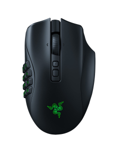 Razer Naga V2 Pro, Wireless Gaming Mouse, True 30000 dpi, Focus Pro 30K Optical Sensor, Gen-3 Optical Mouse Switches, 10/14/2 2