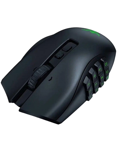Razer Naga V2 Pro, Wireless Gaming Mouse, True 30000 dpi, Focus Pro 30K Optical Sensor, Gen-3 Optical Mouse Switches, 10/14/2