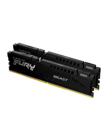Памет Kingston FURY Beast Black 32GB(2x16GB) DDR5 - KF560C30BBEK2-32