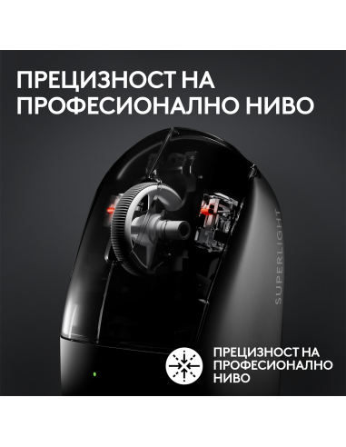 Геймърска мишка Logitech G Pro X Superlight 2 Wireless