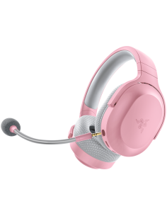 Razer Barracuda X Quartz Wireless Multi-platform Gaming and Mobile Headset, Razer TriForce 40mm Drivers, Detachable HyperClea