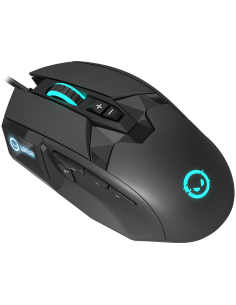 LORGAR Stricter 579, gaming mouse, 9 programmable buttons, Pixart PMW3336 sensor, DPI up to 12 000, 50 million clicks buttons 2
