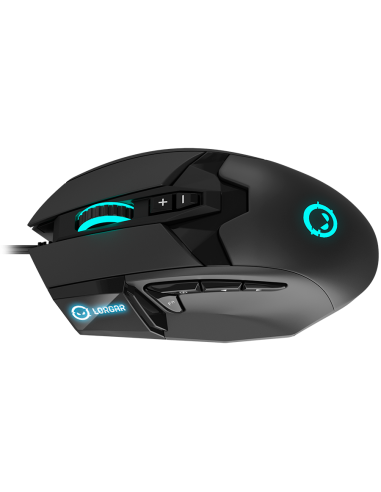 LORGAR Stricter 579, gaming mouse, 9 programmable buttons, Pixart PMW3336 sensor, DPI up to 12 000, 50 million clicks buttons