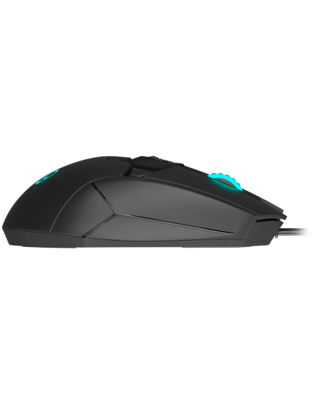 LORGAR Stricter 579, gaming mouse, 9 programmable buttons, Pixart PMW3336 sensor, DPI up to 12 000, 50 million clicks buttons