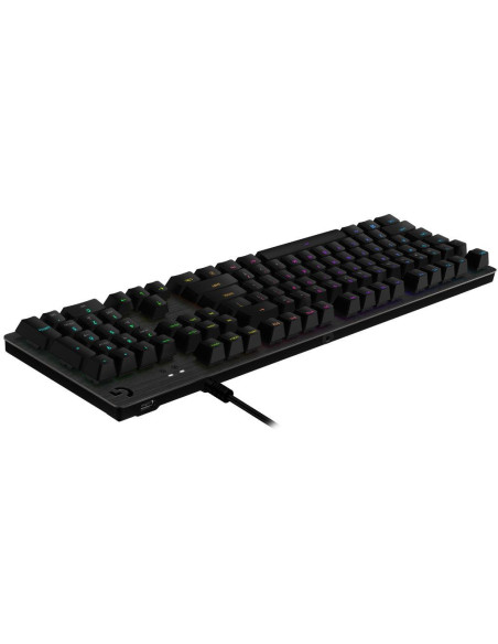 Геймърска механична клавиатура Logitech G512 Carbon GX Red Linear
