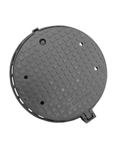 Чугунен капак Ø600 D400 /P/ H95 вентилиран 2