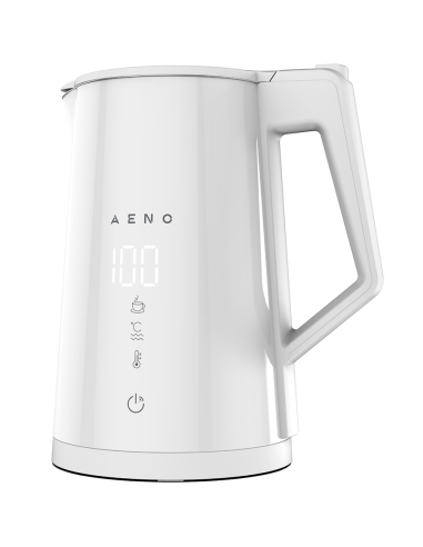 AENO Electric Kettle EK8S Smart: 1850-2200W, 1.7L, Strix, Double-walls, Temperature Control, Keep warm Function, Control via 