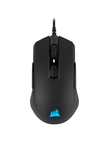 Corsair M55 RGB PRO Ambidextrous Multi-Grip Gaming Mouse, Black, Backlit RGB LED, 12400 DPI, Optical (EU version), EAN:084000