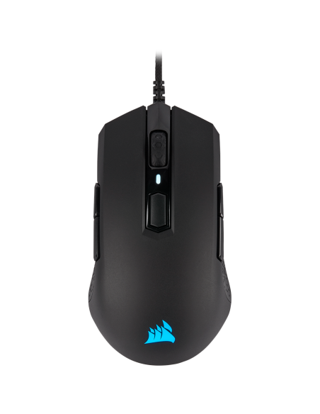 Corsair M55 RGB PRO Ambidextrous Multi-Grip Gaming Mouse, Black, Backlit RGB LED, 12400 DPI, Optical (EU version), EAN:084000