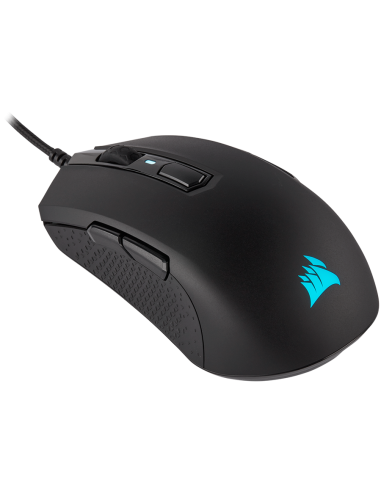 Corsair M55 RGB PRO Ambidextrous Multi-Grip Gaming Mouse, Black, Backlit RGB LED, 12400 DPI, Optical (EU version), EAN:084000