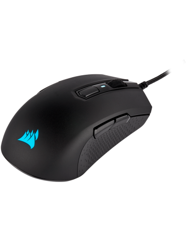 Corsair M55 RGB PRO Ambidextrous Multi-Grip Gaming Mouse, Black, Backlit RGB LED, 12400 DPI, Optical (EU version), EAN:084000