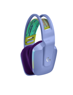 Геймърски слушалки Logitech G733 Lilac Lightspeed Wireless RGB, Микрофон, Лилави 2