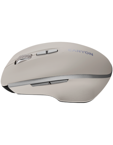 CANYON mouse MW-21 BlueLED 7buttons Wireless Cosmic Latte