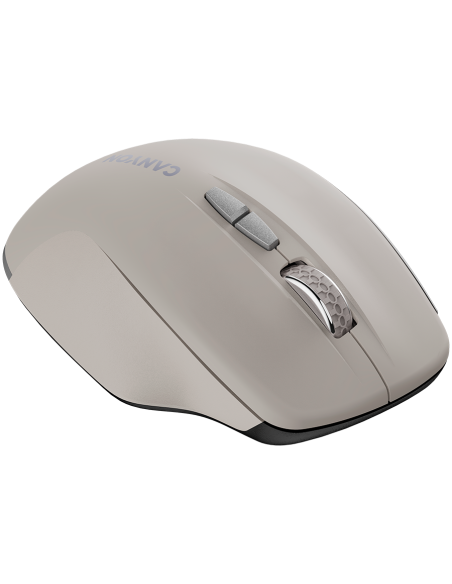 CANYON mouse MW-21 BlueLED 7buttons Wireless Cosmic Latte