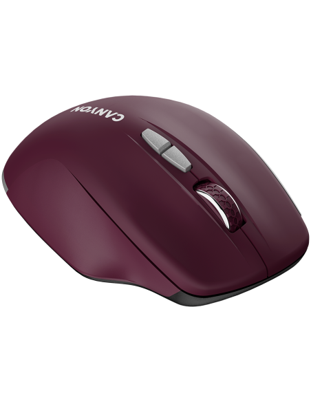 CANYON mouse MW-21 BlueLED 7buttons Wireless Burgundy Red