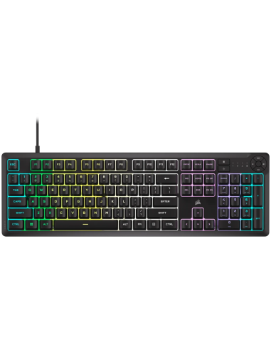 Геймърскa мембранна клавиатура Corsair K55 Core RGB
