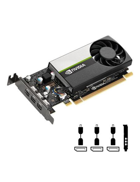Видео карта PNY NVIDIA Quadro T400, 4GB, GDDR6, 64 bit, mini DisplayPort