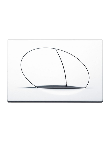 Двоен бутон SELENITE ECO - бял