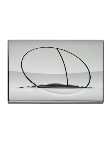 Двоен бутон SELENITE ECO - хром