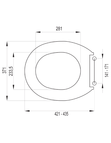 Капак с плавно затваряне CAPELLA LIV /1409262701/
