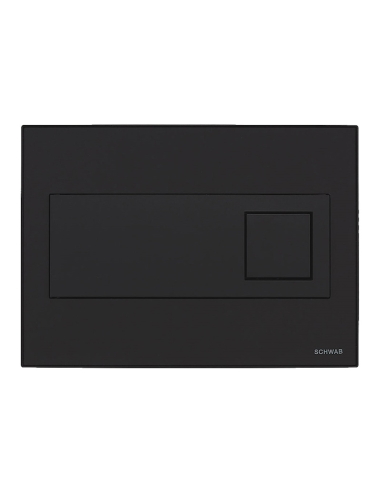 Двоен бутон CARO - черен мат