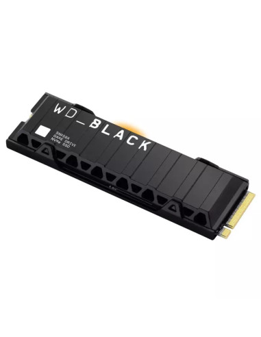 SSD WD Black SN850X HeatSink 2TB M.2 2280 PCIe Gen4 x4 NVMe, Read/Write: 7300/6600 MBps, IOPS 1200K/1100K, TBW: 1200