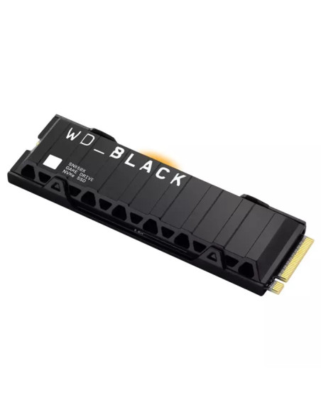 SSD WD Black SN850X HeatSink 2TB M.2 2280 PCIe Gen4 x4 NVMe, Read/Write: 7300/6600 MBps, IOPS 1200K/1100K, TBW: 1200