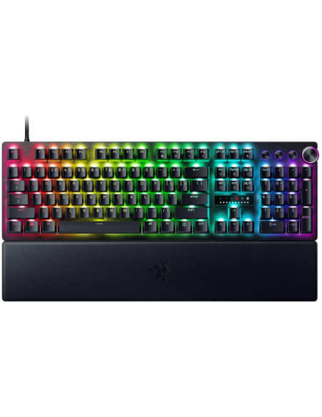 Huntsman V3 Pro - US Layout, Gaming Keyboard, Analog Optical Switch Gen-2, Razer Chroma RGB, Magnetic Firm Leatherette Wrist 