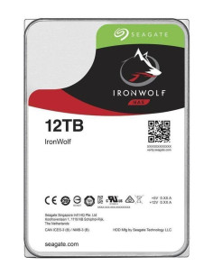Хард диск SEAGATE IronWolf, 12TB, 256MB, 7200 rpm, SATA 6.0Gb/s, ST12000VN0008