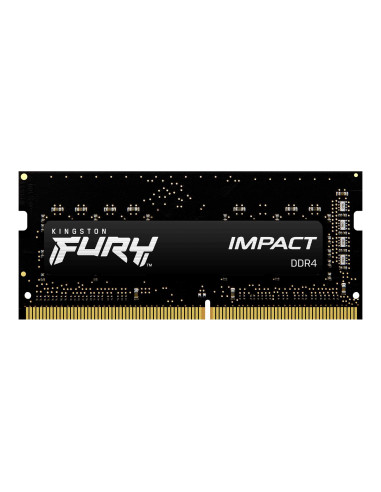 Памет Kingston FURY IMPACT 16GB SODIMM DDR4 PC4-25600 3200MHz CL20 KF432S20IB/16