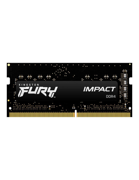 Памет Kingston FURY IMPACT 16GB SODIMM DDR4 PC4-25600 3200MHz CL20 KF432S20IB/16