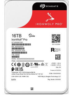 Хард диск SEAGATE IronWolf PRO ST16000NT001, 16TB, 256MB Cache, SATA 6.0Gb/s 2
