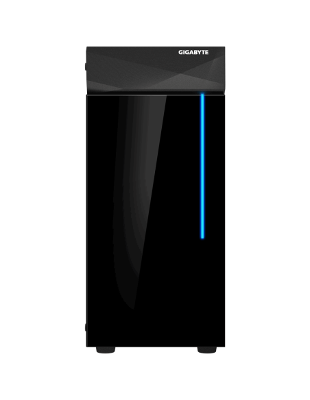 Кутия Gigabyte C200G RGB, Mid Tower, Черна
