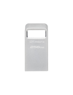 USB памет KINGSTON DataTraveler Micro, 256GB,USB-A 3.2 Gen 1, Сребрист