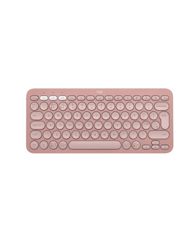 LOGITECH K380S Multi-Device Bluetooth Keyboard - TONAL ROSE - US INTL