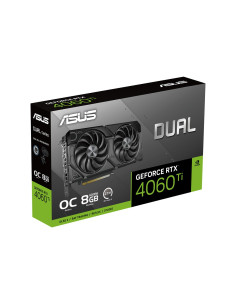 Видео карта ASUS DUAL GeForce RTX 4060 TI EVO OC 8GB GDDR6 2